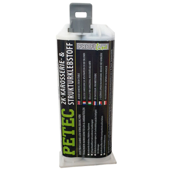 Preview: Petec 2K Karosserie- & Strukturklebstoff crashstabil 50 ml